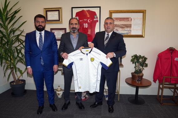İlhami Alparslan, TFF Başkan Vekili Otyakmaz’ı Ziyaret Etti
