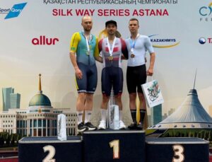 Milli bisikletçilerimizden Astana’da pist bisikleti yarışlarında altın ve gümüş madalya gururu