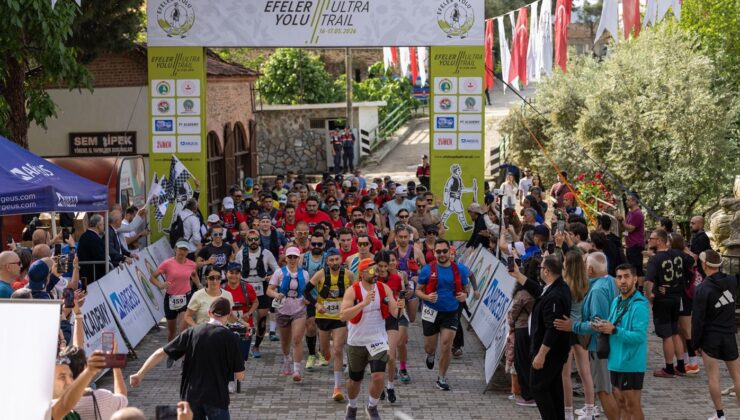 Efeler Yolu Ultra Trail’de madalyalar verildi