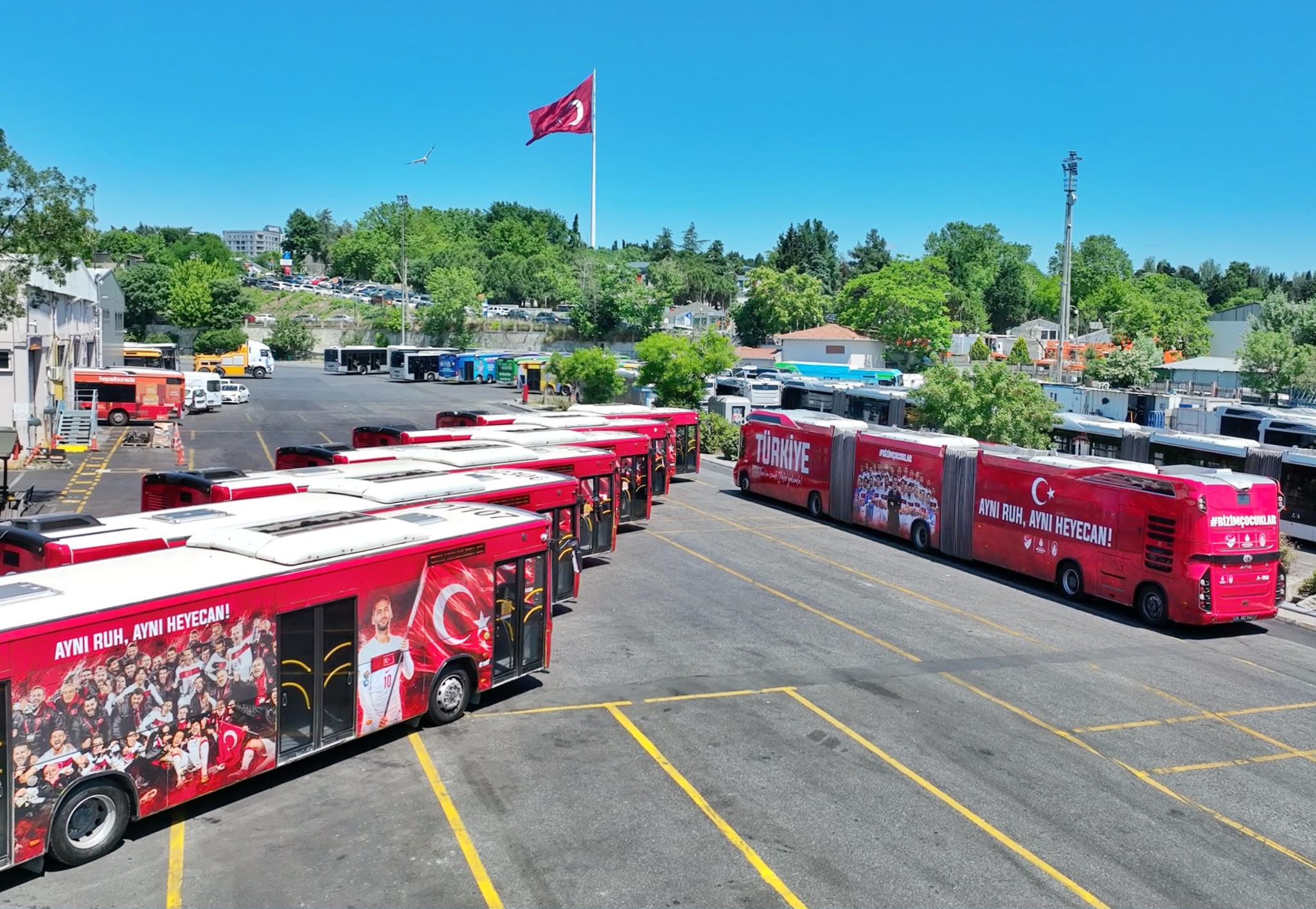 İSTANBUL YOLLARINDA DÜNYA KUPASI HEYECANI