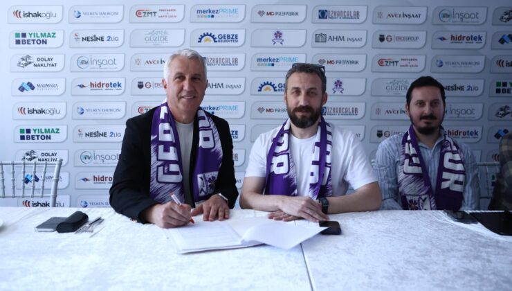 Gebzespor’un yeni teknik direktörü Besim Durmuş imzayı attı